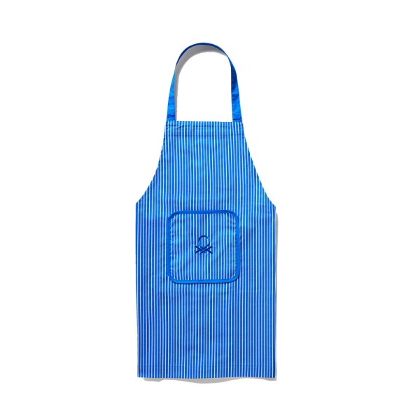BENETTON APRON 75X85CM 190GSM 100PCENT COTTON BLUE