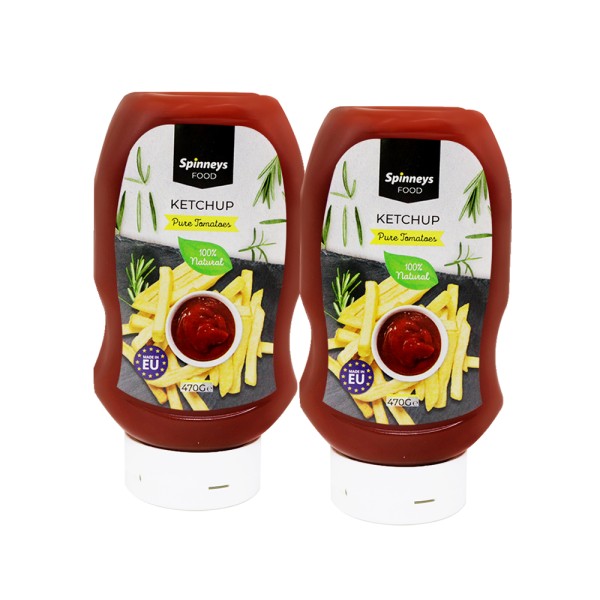 SPINNEYS 2xKETCHUP TOP-DOWN AT SP