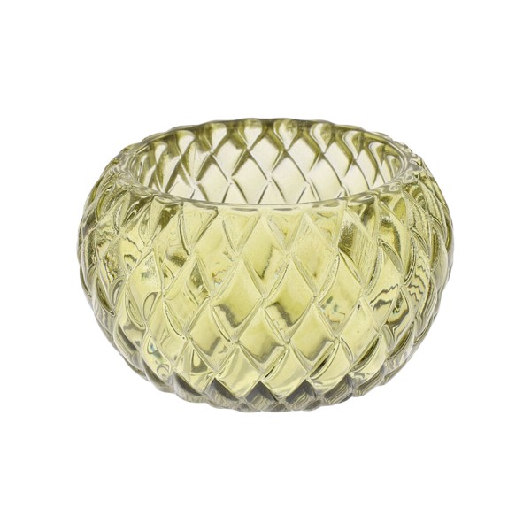 TEALIGHT HOLDER DIAMOND DESIGN