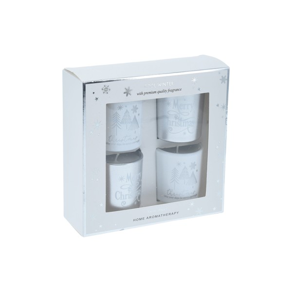 HARD GOODS SCENTED CANDLE SET2 4X5CM 2AS