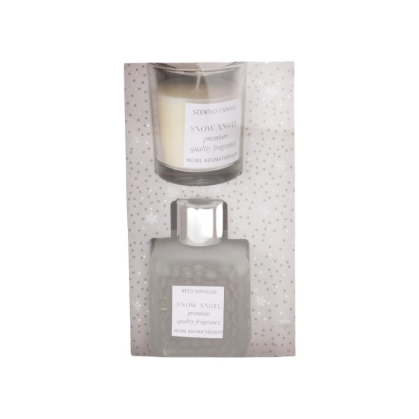 HARD GOODS DIFFUSER CANDLE GIFT SET 3ASS
