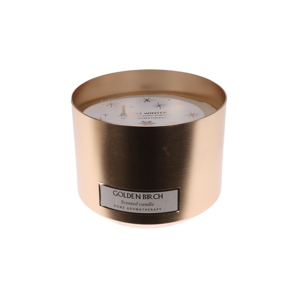 HARD GOODS SCENTED CANDLE IN ALUMINUM 2AS WINTER WARM WHITE