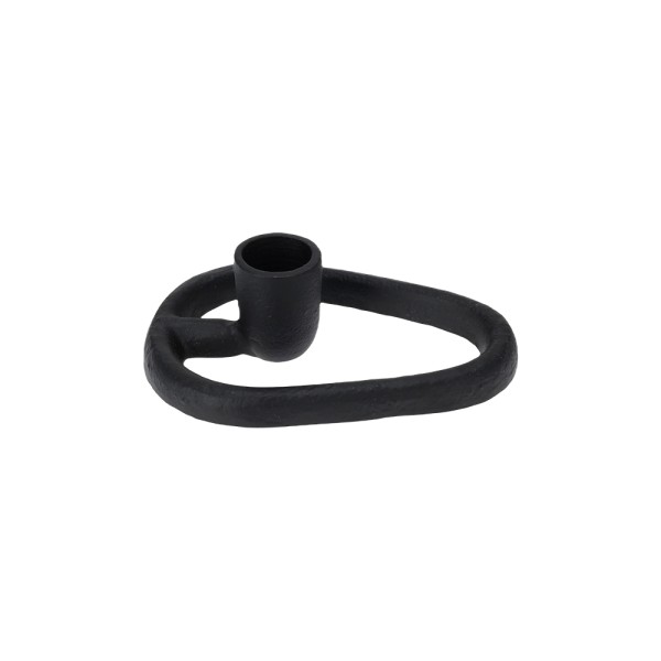 CANDLE HOLDER BLACK