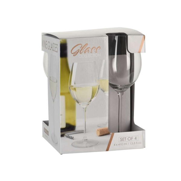 HARD GOODS GLASS WINE CUP SET 410ML