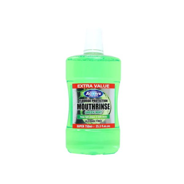 BEAUTY FORMULAS FORMULAS MOUTHRINSE ACTIVE GREEN MINT