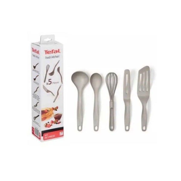 TEFAL FRESH KITCHEN UTENSIL SET BEIGE