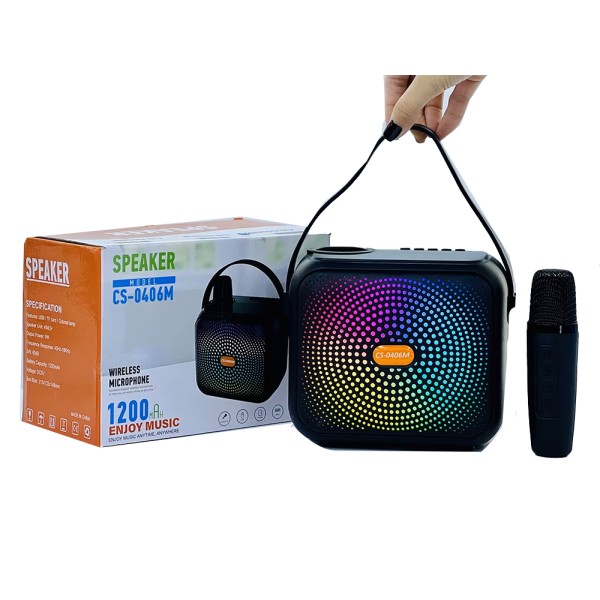 SING-E PORTABLE SPEAKER KARAOKE WIRELESS MICROPHONE