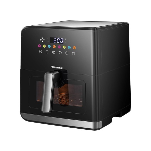 HISENSE AIR FRYER WINDOW 1700W  8L TOUCH PANEL