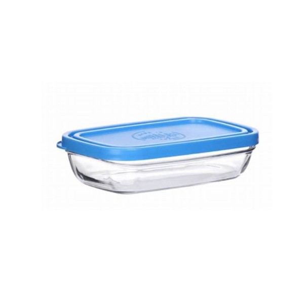 DURALEX GLASS RECT.FOOD STORAGE 0.8L