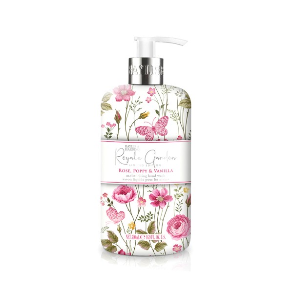 BAYLIS & HARDING HAND WASH ROYAL GARDEN ROSE AND VANILLA