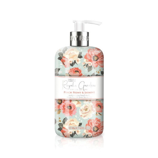 BAYLIS & HARDING HAND WASH ROYALE GARDEN PEACH PEONY AND JASMINE