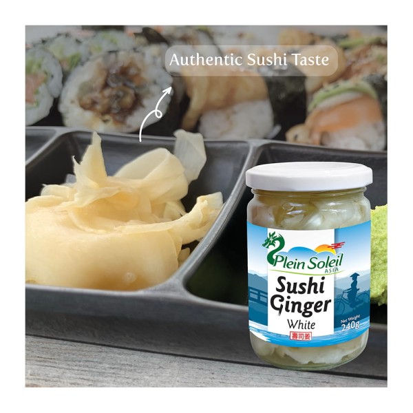 PLEIN SOLEIL SUSHI GINGER WHITE