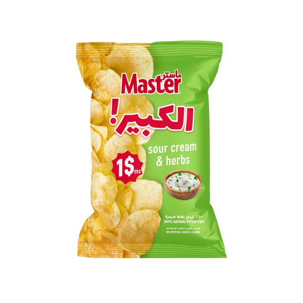 MASTER MASTER SOUR CREAM AND HERBS KBIR