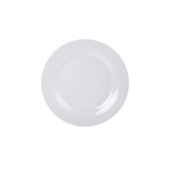 LUCIANO PORCELAIN SIDE PLATE WHITE