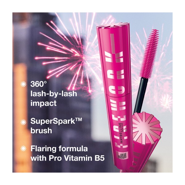 MAYBELLINE MASCARA LASH SENSATIONAL FIREWORK WASHABLE SLEEVED