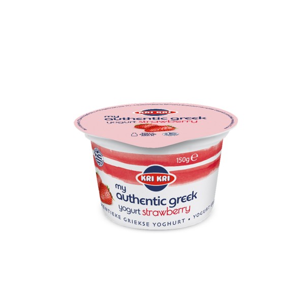 KRI KRI AUTHENTIC GREEK YOGURT STRAWBERRY