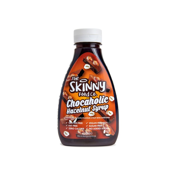 SKINNYFOOD CHOCAHOLIC CHOCOLATE HAZELNUT SYRUP