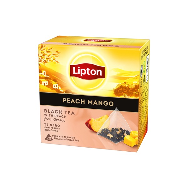 LIPTON BLK PEACH MANGO 20SC 