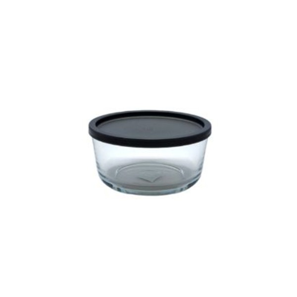 LAV ROUND GLASS FOOD STORAGE