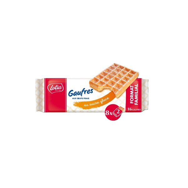 LOTUS WAFFLE AU SUCRE GLACE
