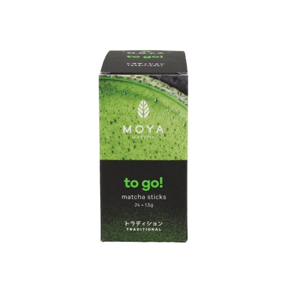 MOYA  ORGANIC MATCHA TRADITIONAL TO GO 24 STICKS
