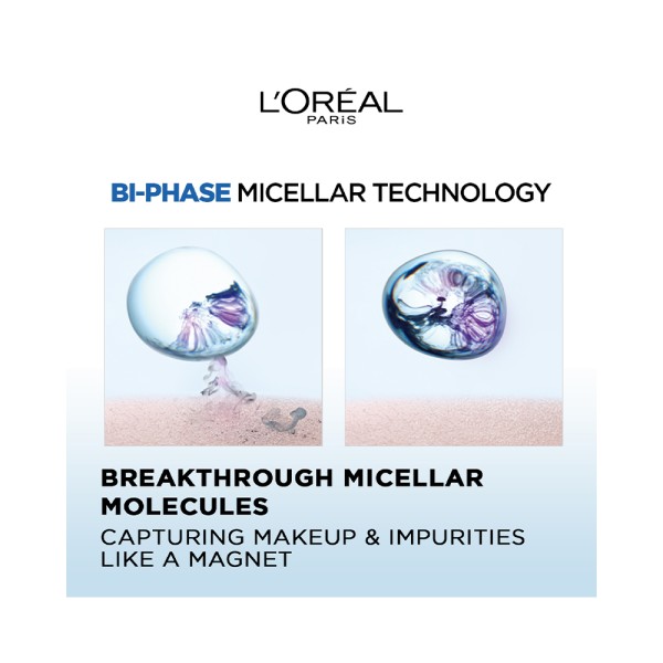 LOREAL MICELLAR WATER DEEP CLEANSING EVEN FOR SNSTV SKN