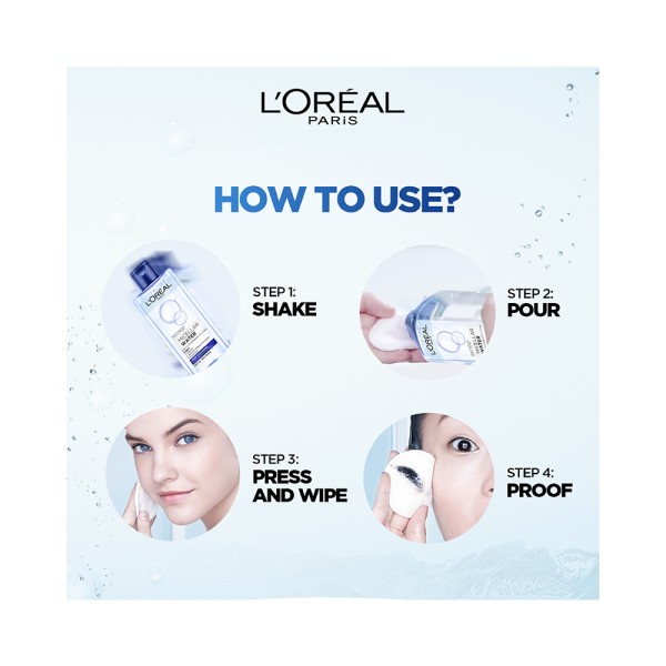 LOREAL MICELLAR WATER DEEP CLEANSING EVEN FOR SNSTV SKN