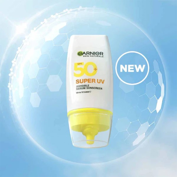 GARNIER SUPER UV INVISIBLE SERUM SUNSCREEN