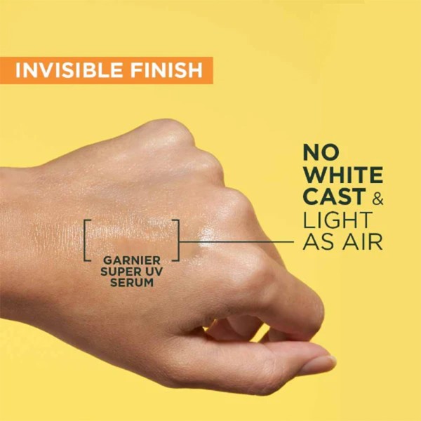 GARNIER SUPER UV INVISIBLE SERUM SUNSCREEN