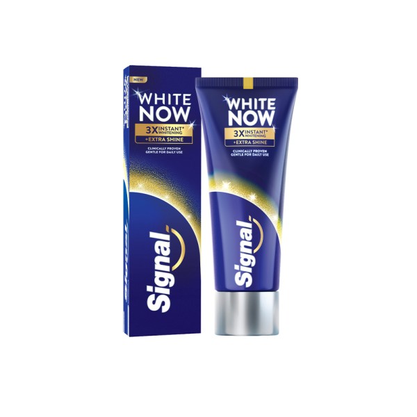 SIGNAL TOOTHPASTE WHITE NOW EXTRA SHINE