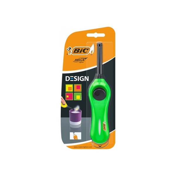 BIC MEGA LIGHTER FLUO