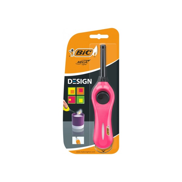 BIC MEGA LIGHTER FLUO