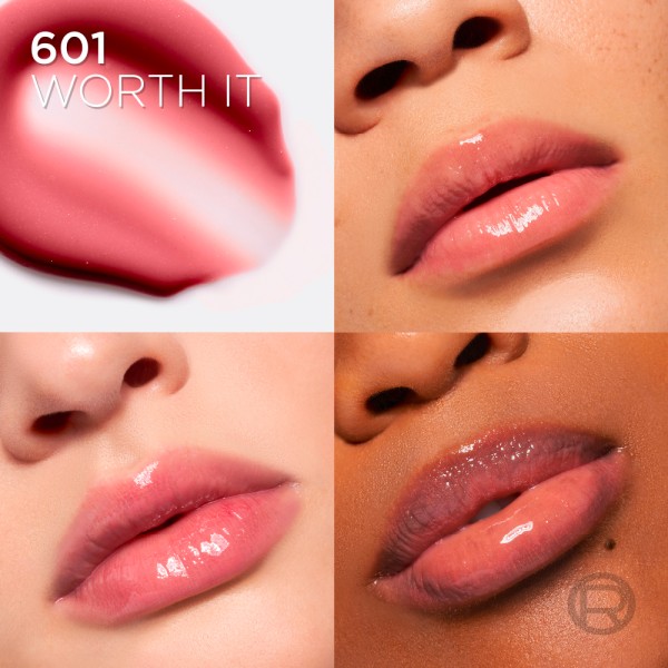 LOREAL LIP OIL PLUMP AMBITION 601 WORTH IT