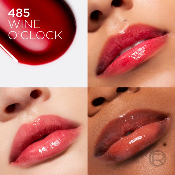 LOREAL LIP OIL PLUMP AMBITION 485 WINE O CLOCK