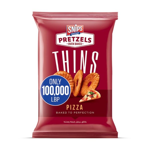 SNIPS PRETZELS THINS PIZZA 