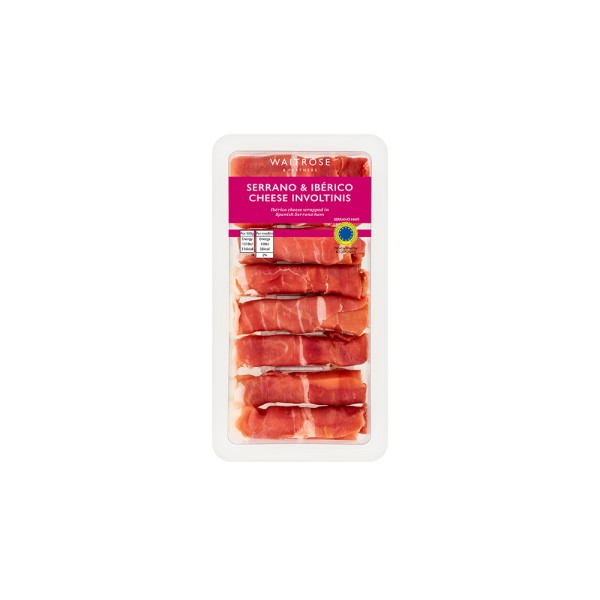 WAITROSE SERRANO AND IBERICO CHEESE INVOLTINIS