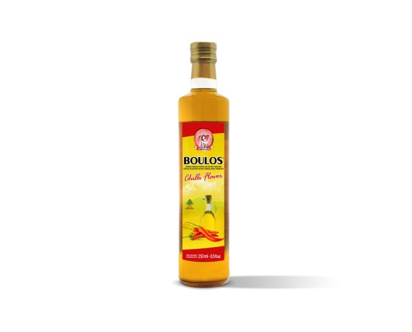 BOULOS EXTRA VIRGIN HOT PEPPER OIL