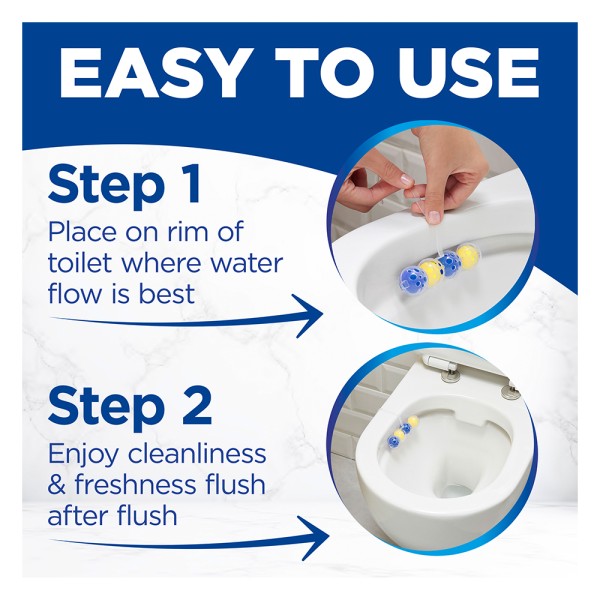 General Lavatory Power active Toilet Cleaner Rim block and Freshener Pine Scent (150g)