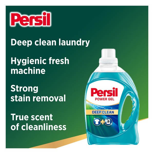 Persil Universal Gel 4.8L Laundry Detergent (48 Washloads), Laundry Detergent Liquid, Deep Clean Laundry and Hygienic Freshness for Machine