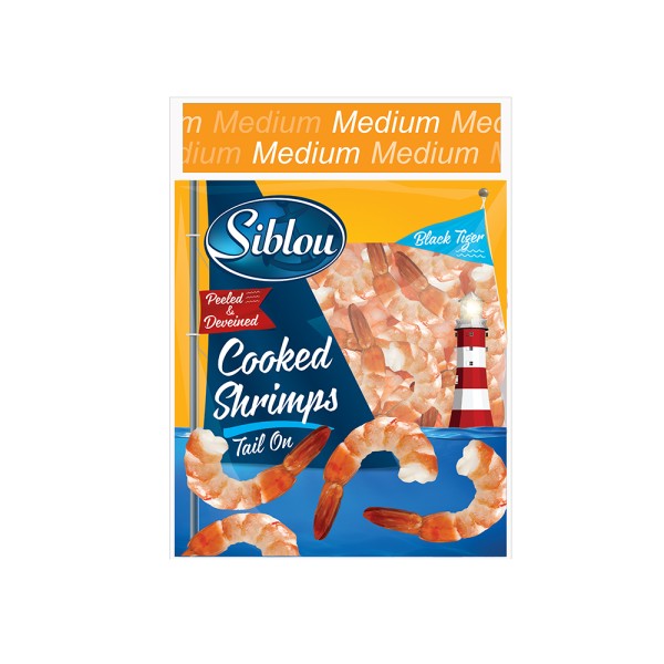 Siblou Peeled+Devined Shrimps 41/50 500G 108297-V001 by Siblou