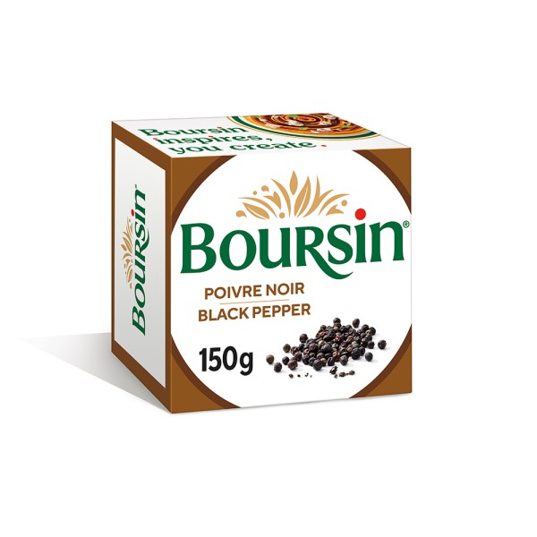 Boursin Poivre 150G 108667-V001 by Boursin