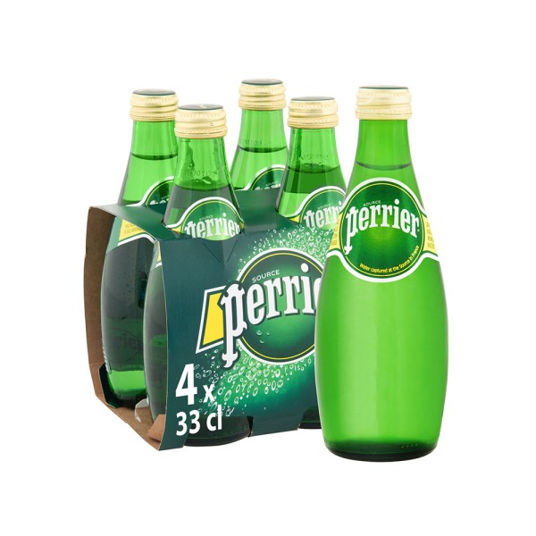 Perrier Sparkling Natural Mineral Water 330ml 110811-V001 by Perrier