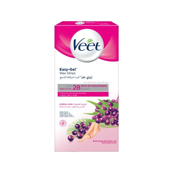 VEET IMMAC WAX STRIPS NORMAL
