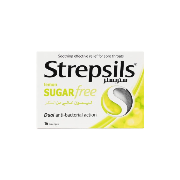 STREPSILS PASTILLE SUGAR FREE
