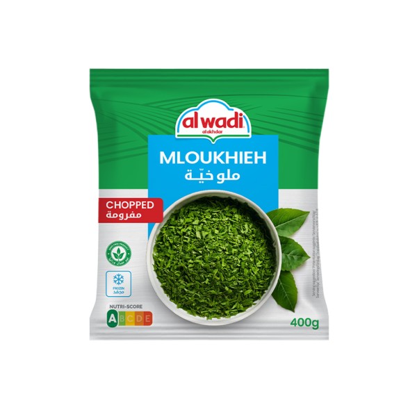 Al Wadi Al Akhdar Frozen Chopped Mloukhieh 400g 130416-V001 by Al Wadi Al Akhdar