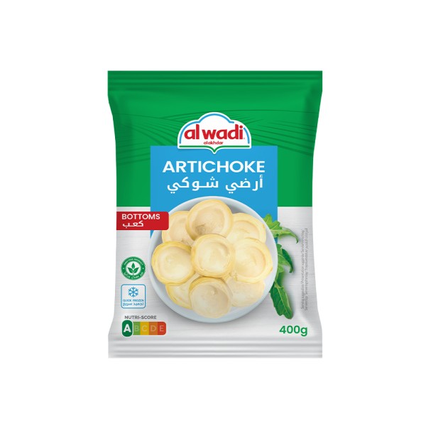 Al Wadi Al Akhdar Frozen Artichoke Bottom 400g 130418-V001 by Al Wadi Al Akhdar