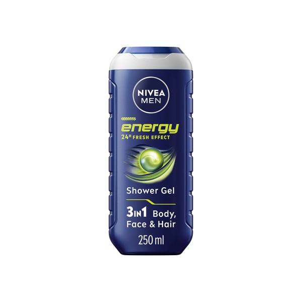 NIVEA BODY WASH ENERGY FOR MEN