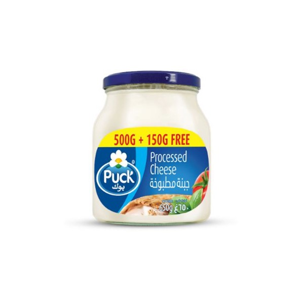 PUCK CHEESE SPREAD JAR 500G+150G
