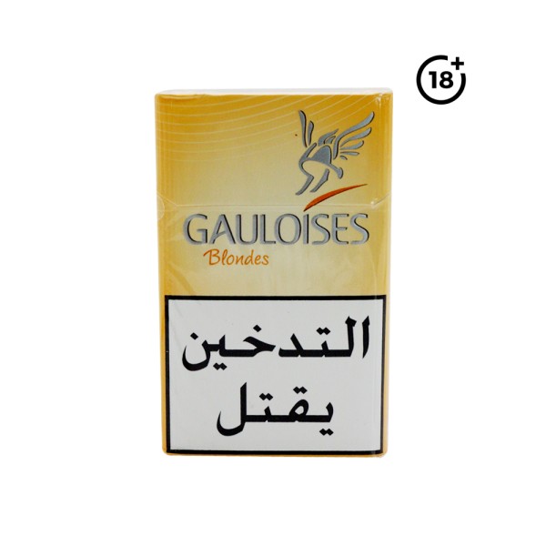GAULOISES BLONDES ULTRA LIGHT CIGARETS
