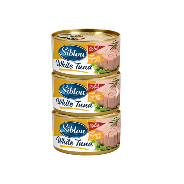 SIBLOU 3 WHITE TUNA IN OIL AT SP